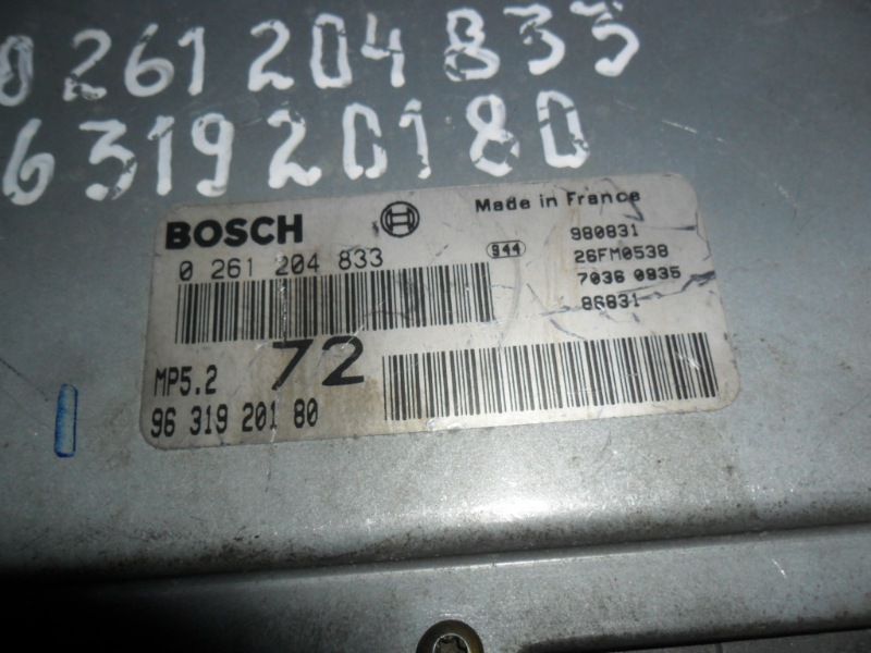 Блок управления Bosch 0261200694 Пежо 2 0 Peugeot